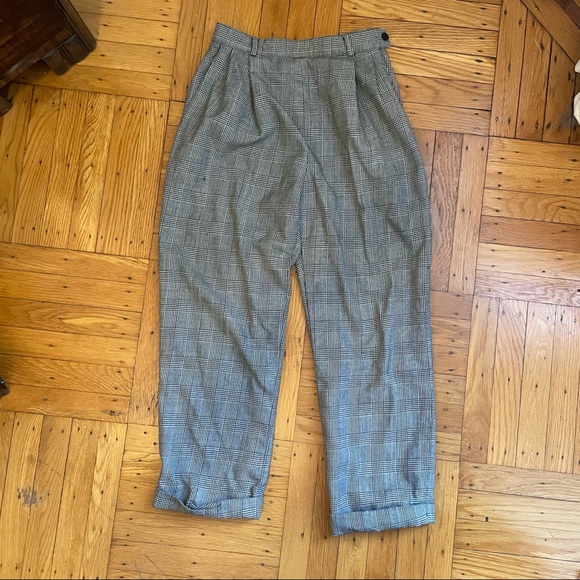 Vintage 1980s wool trousers - Picture 1 of 3